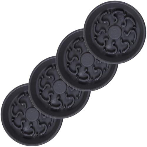 Thickened PP Resin Plant Saucers, Bottom Protrusion Design, Watering Tray by Unknown