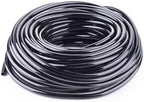 5M Silicone Tube Rubber Hose Black Flexible, for Aquarium Air Irrigation Pipes Water Connector Garden Hoses(ID32mm x OD 38mm) - Image 3