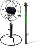 Yard Butler Free-Standing Swivel Hose Reel & Hose Bib Extender Bundle - Heavy-Duty Powder Coated Steel Storage & Water Access Solution - Outdoor Watering Accessory for Lawn & Garden Use by YardButler