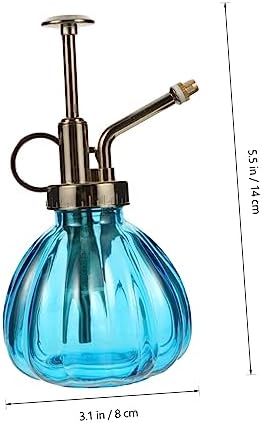 Vintage Glass Watering Bottle 2 Pack for Plants and Flowers - Image 3