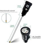 295mm Long Soil Moisture Sensor Meter Long Probe, Soil PH Meter, Soil PH Tester Gardening Tool Kits for Plant, Tree, Soil Tester for Moisture Great for Garden, Lawn, Farm, Indoor & Outdoor Use - Image 6