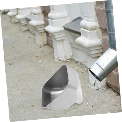 Outanaya Stainless Steel Sink Gutter Splash Guard Rainwater Diverter Downspout Adapter for Efficient Water Collection - Image 4