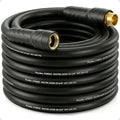 Garden Hose 50 ft x 5/8", NON-EXPANDABLE Heavy Duty Premium Flexible Hose by PUUKU