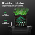 VIVOSUN 4-Pack FlexFeed Self-Watering Pots with Grow Bags, Auto Irrigation - Image 3