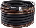 50FT Garden Hose, 5/8" Lightweight Flexible Water Hose with 3/4" Fittings by PLUMBINGMASTER