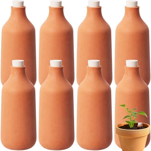 8 Pcs 12 oz Ollas Terracotta Watering Pots by Acellegic