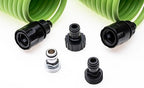 Condo Coiled Water Hose with Wand, 1/4-in x 80-ft, Pastel Green - Image 2