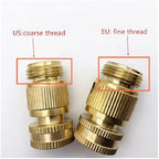 Heavy Duty Brass 4 Way Manifold Garden Hose Splitter Connector Water Tap Adapter 3/4 Inch Gardening Irrigation Faucet(US) - Image 6
