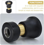 Fire Style Hose Nozzle Adjustable 40lmin Black Garden Sprayer - Image 7