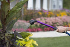 Dramm RainSelect Rain Wand – 16 Inch Aluminum Watering Wand with 9-Pattern Adjustable Spray Head & One Touch Thumb Control Valve – Garden Hose Wand for Containers, Raised Beds – Berry - Image 3