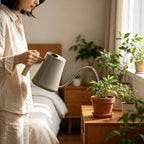 Qinlorgo Watering Can for Indoor Plants, 1 L (Gray) - Image 2