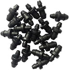 Garden Lawn Sprinkler Irrigation System 100Pcs Garden Hose End Connector Greenhouse Micro Drip Irrigation System 3 / 5mm 4 / 7mm Hose End Plug - Image 3