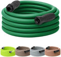 Flexzilla Colors SwivelGrip Garden Hose 5/8 in. x 50 ft., Lightweight All-Weather Water Hose, Durable and Flexible, Leak-Free Connections, Forest Green by Flexzilla
