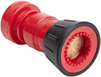 FireHoseDirect Heavy Duty Plastic 1 1/2 inch Fire Nozzle (NH) with Durable Rubber Bumper - Red - Image 4