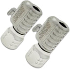JACO Lightning S2 Quick-Connect Tire Air Chuck - 1/4" F-NPT (Open Flow) (2-Pack) by JACOSuperiorProducts