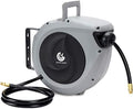 G GOOD GAIN Air Hose Reel Retractable 3/8 in x 50 ft, Max 300PSI, Grey by GGOODGAIN