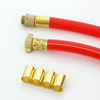 100Pcs 7325 Hose Ferrules Brass Fitting, Air Hose Repair Kit - Image 5