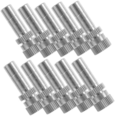 BESPORTBLE 50pcs Misting Nozzle Metal Atomizing Spray for Garden Hose Efficient Irrigation and Cooling Easy Installation for Lawn and Outdoor Use - Image 6