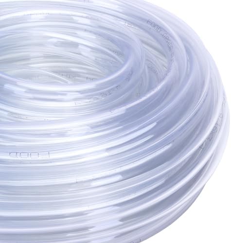 DERNORD PVC Tubing 9/16"ID X 3/4"OD Flexible Clear Vinyl Hose 50 Feet for Food Grade - Image 4