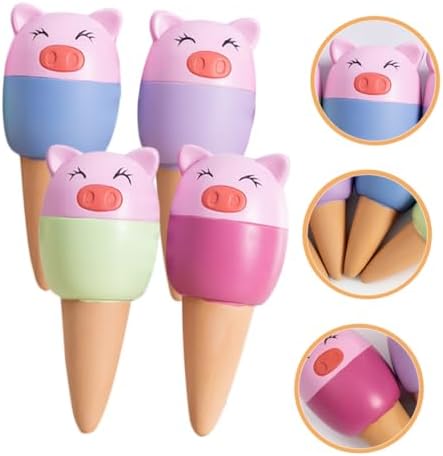 KESYOO 4pcs Terracotta Self Watering Spikes for Plants, Pig Shape - Image 7