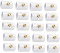 20 Packs 1/2" PVC Misting Nozzles Coupling with Brass Mist Nozzle by Mornajina