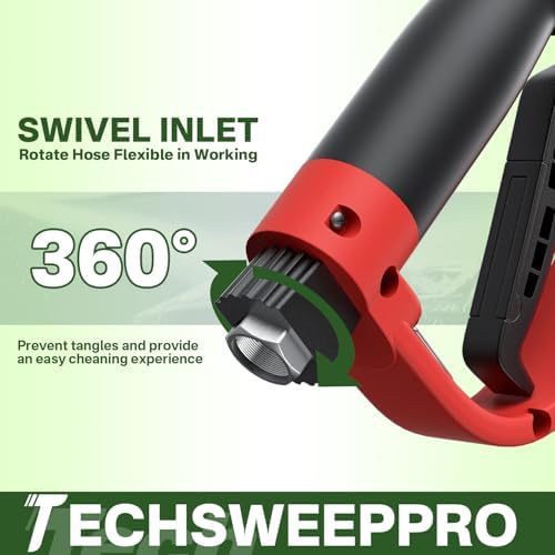 5000PSI Pressure Washer Hose and Gun, 3/8’’ Power Hose 100FT - Image 5