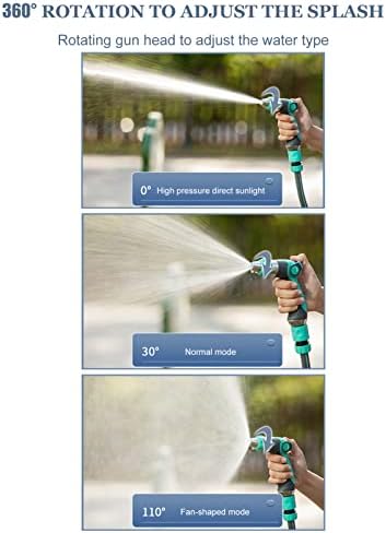 Retractable Garden Hose Reel with Spray Nozzle, Wall/Floor Mounted for Easy Watering, Car Washing, and Pet Cleaning - Image 5