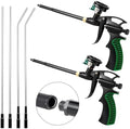 2 Pcs Professional Foam Spray Gun, with 4 long Nozzles,tubular by Unknown