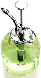 Plant Mister- Green Color Glass Bottle & Brass Sprayer (Chrome) - Image 6