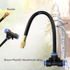 Drip Irrigation Fitting Kit 360 Adjustable Brass Mist Sprayers - Image 5