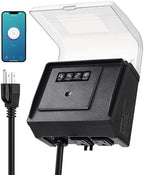 SURAIELEC WiFi Pool Timer for Above Ground Pool, NEMA 5-15R, 15A 125V 1HP by SURAIELEC