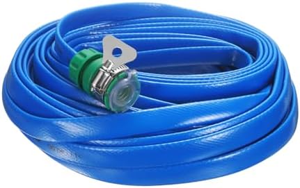 HARFINGTON Garden Hose 65ft Durable TPE Anti-Kink Water Hose Non-Expanding Flexible Yard Hose with Universal Water Connector Fittings for Outdoor Watering Cleaning House Car Wash, Blue by HARFINGTON