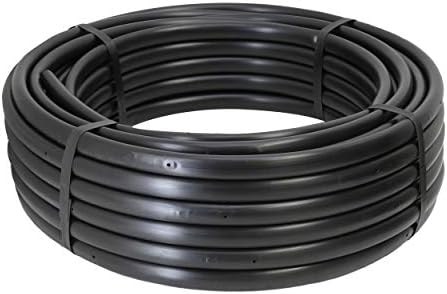 Drip Depot 1/2" Polyethylene Pressure Compensating Drip Line - Emitter Spacing : 9" - Flow Rate : 1.0 GPH - Roll Length : 100' by Drip+Depot