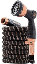 Pocket Hose 50 FT Copper Bullet Hose, Thumb Spray Nozzle, 650psi, No-Kink by PocketHose