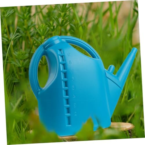 10L Plastic Long Mouth Watering Can for Precise Plant Watering Light Blue - Image 7