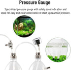 CO2 Generator System Kits, DIY CO2 Aquarium Regulators, CO2 Kits for Aquarium Moss Plants, CO2 Accessories with Pressure Gauge Air Flow Adjustment Valve, D201 - Image 4