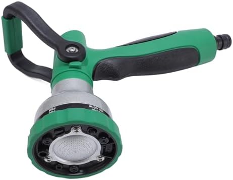 Garden Hose Nozzle Heavy Duty High Pressure Sprayer with 6 Watering Patterns, Ergonomic Metal and ABS Construction for Car Washing and Plant Watering - Image 5