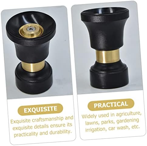 Firefighter Style Water Nozzle for Garden Hose, 40l Min Black - Image 4