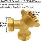 Uenede Garden Hose Splitter & Garden Hose Extension Protector - Image 4