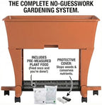 EarthBox Raised Garden Bed with Legs – Elevated Self Watering Planter Box with Wheels, Storage Shelf, Premium Plant Food, Easy Assembly, Made in USA, Terra - Image 4