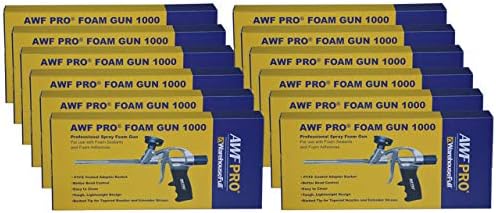 AWF PRO High Precision Spray Foam Gun for Insulating Foam Sealant, 12-Pack by AWFPRO