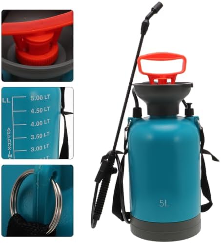 5L Manual Pressure Sprayer Bottle for Flower and Car Cleaning - Image 7