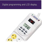 Coralife Aquarium Fish Tank 8-Outlet 24/7 Digital Power Center Timer - Image 4