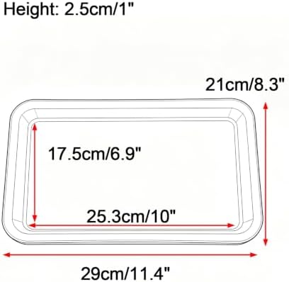 Durable Rectangular Resin Potted Plant Trays, Planter Water Tray - Image 2