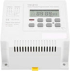 Control Power Timer Switch, Digital LCD Power Programmable Switch Relay Tm163 Three Phases 380V Smart Weekly Programmable Time Relay Limit Switches - Image 6