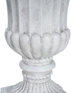 Urn Planter for Outdoor Garden, 26 Inch, Antique White - Image 2