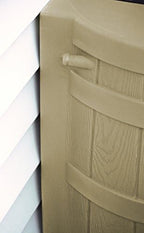 Good Ideas Rain Wizard Water Collection Barrel, 50 Gallon, Khaki, 2 Pack - Image 3