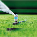 Cellfast Sector Sprinkler Power sz Ideal, 6 Functions, Spike Base, Adjustable Full or Part Circle, Coverage up to 346m², 52-061, Blue - Image 2