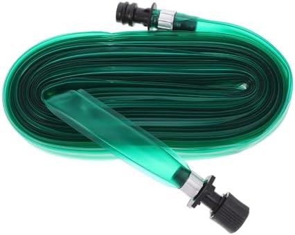 Toddmomy Garden Soaker Hose with Holes 15m Flat Pvc Irrigation Hose for Outdoor Watering and Cooling for Garden Beds Lawn and Farm Use by Toddmomy