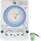 Zunate Mechanical Timer Switch 24 Hour Programmable for Water Heater - Image 6